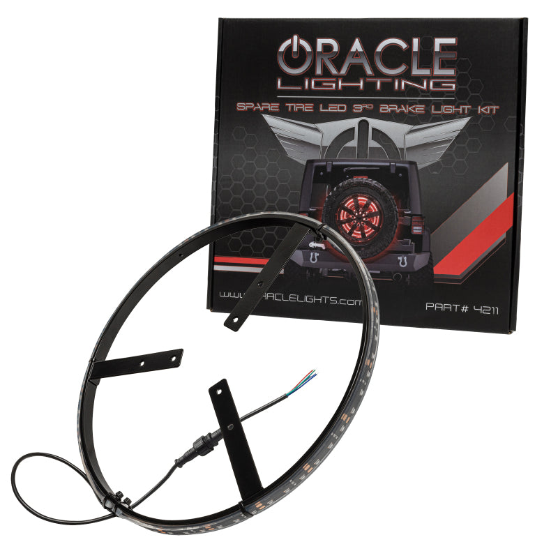 Oracle LED Illuminated Wheel Ring 3rd Brake Light - ColorSHIFT w/o Controller SEE WARRANTY - 4211-334