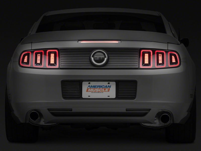 Raxiom 10-14 Ford Mustang LED Third Brake Light- Smoked - 402180