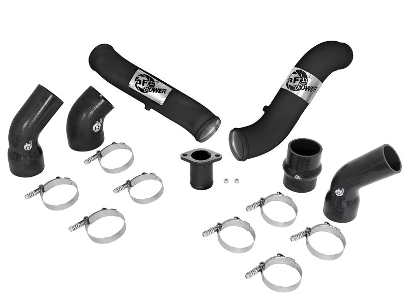 aFe Bladerunner 3in Intercooler Hot and Cold Side Tubes 16-17 Nissan Titan XD V8 5.0L (td) - 46-20284-B