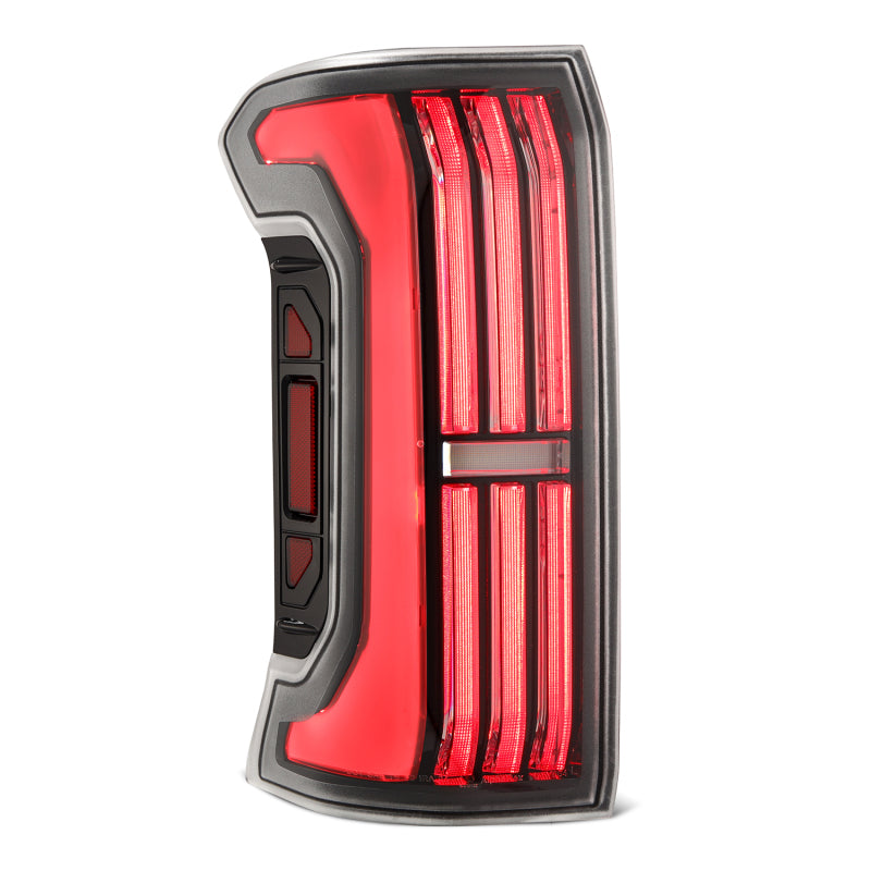 AlphaRex 24-25 Toyota Tacoma NOVA-Series LED Prismatic Tail Lights - Black - 679020