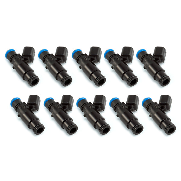 Injector Dynamics ID1050X Injectors 14mm (Black) Bottom Adaptors (Set of 10) - 1050.48.14.14B.10 by Injector Dynamics
