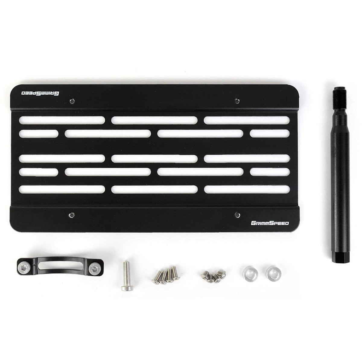 GrimmSpeed 08+ WRX/STi / 05-09 LGT License Plate Relocation Kit - GRM094011