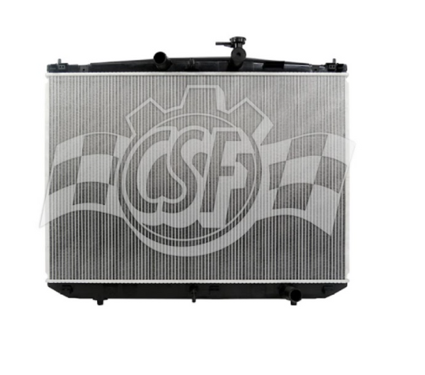 CSF 17-19 Toyota Highlander 3.5L OEM Plastic Radiator - 3862 for 2017-2019 Toyota Highlander