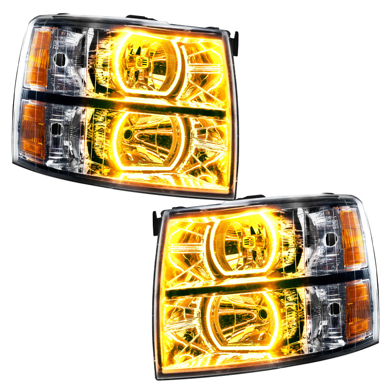 Oracle 07-13 Chevrolet Silverado SMD HL - Square - ColorSHIFT w/ BC1 Controller SEE WARRANTY - 8188-335