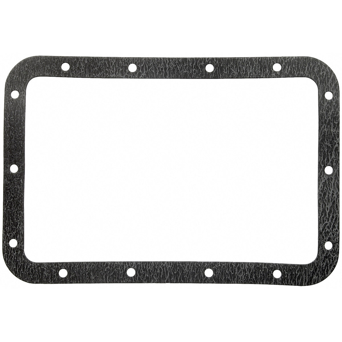 Fel-Pro TOS 18508 Transmission Oil Pan Gasket 14 Bolt Hole One Piece Gasket - TOS18508 for 1960-1969 Chevrolet Corvair - front view