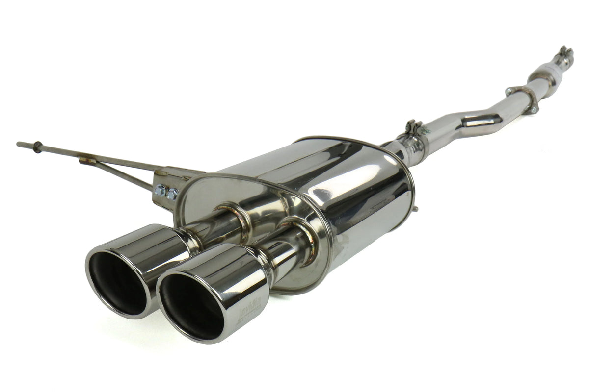 Invidia 14+ Mini Cooper S Q300 w/ Rolled Stainless Steel Tips Cat-Back Exhaust - HS14MCSG3S
