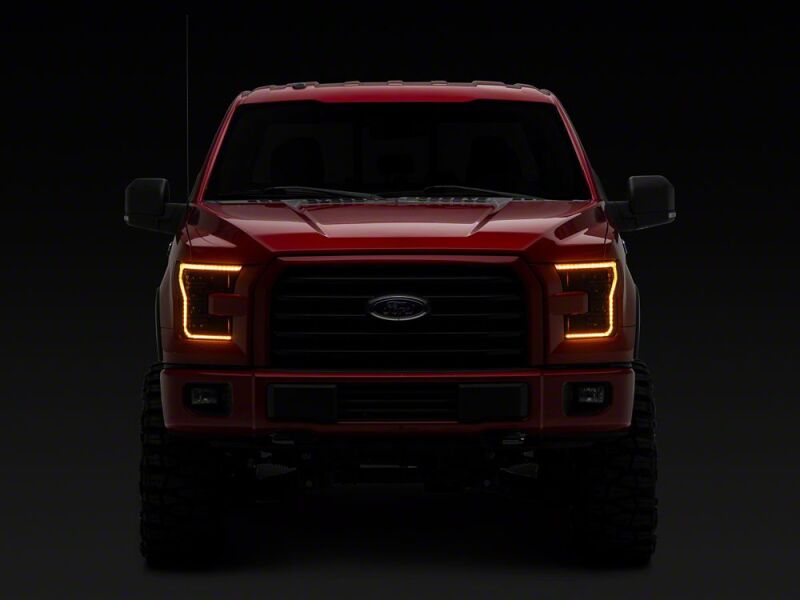 Raxiom 15-17 Ford F-150 CXR Series LED Headlights- Black Housing- Clear Lens - T596985 - close-up view 9