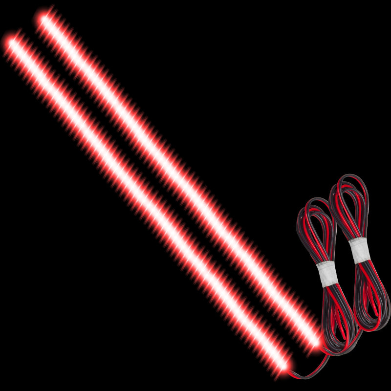 Oracle 12in LED Concept Strip (Pair) - Red - 4506-003