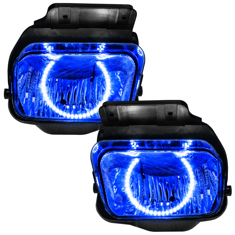 Oracle Lighting 03-06 Chevrolet Silverado Pre-Assembled LED Halo Fog Lights -Blue SEE WARRANTY - 8900-002