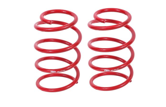 BMR 05-14 S197 Mustang GT Front Performance Version Lowering Springs - Red - SP011R