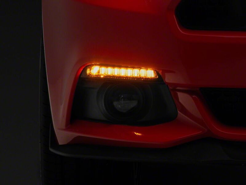 Raxiom 15-17 Ford Mustang CXR Series Sequential LED Turn Signals - 441703 - front view