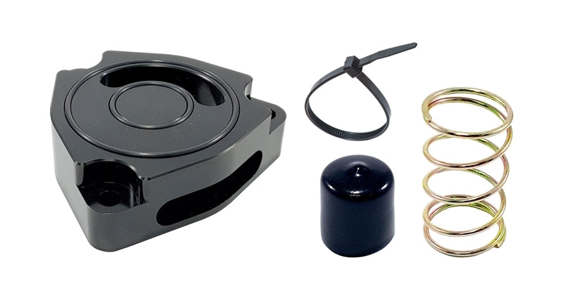Torque Solution Blow Off BOV Sound Plate (Black) 11+ Hyundai Veloster Turbo - TS-SP2-HVBK