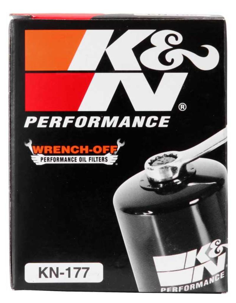K&N Buell 2.563in OD x 2.969in H Oil Filter - KN-177