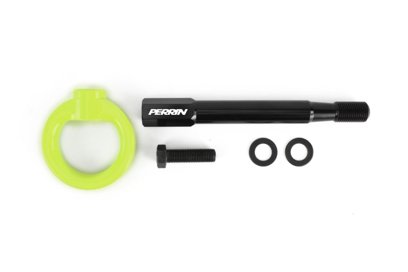 PERRIN 25-26 Subaru Forester (Bse/Ltd-Prem-Spt-Tour Incl. Hybrid/Wldrns) FR Tow Hook Kit - N.Yellow - PSP-BDY-238NY