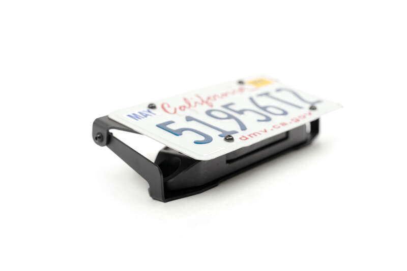 DV8 Offroad Fairlead Mounted Flip-Up License Plate Bracket - LPBM-02