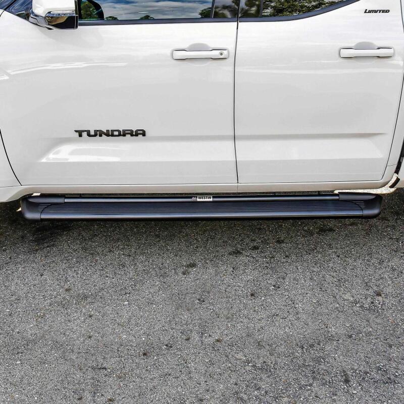 Westin Sure-Grip Aluminum Running Boards 79 in - Black - 27-6135