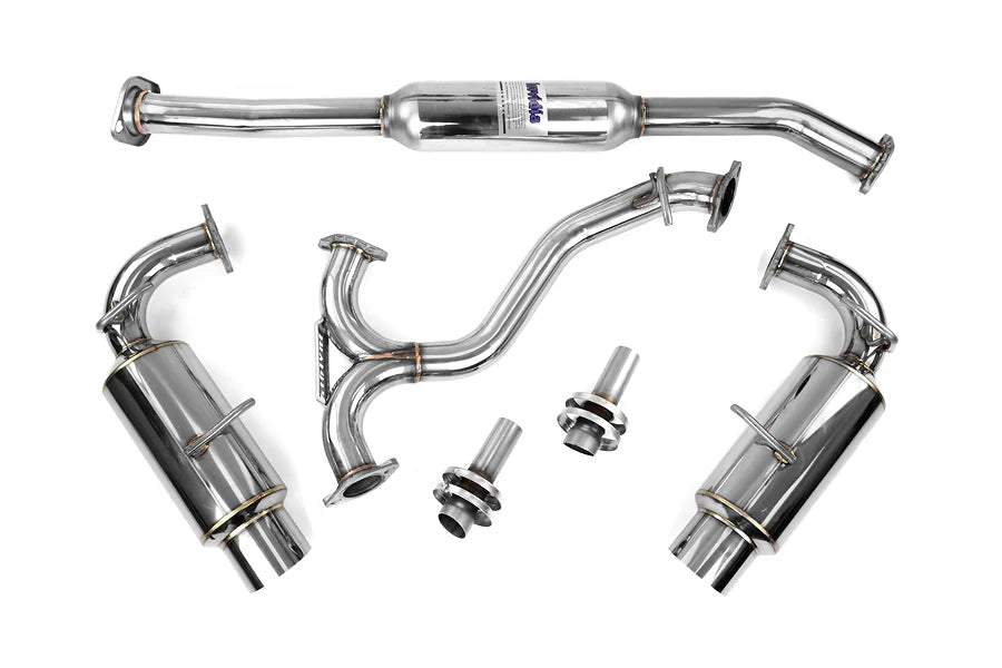 Invidia 13+ Scion FRS/BRZ/86 60mm N1 Polish Tip Cat- Back Exhaust - HS12SSTGTP
