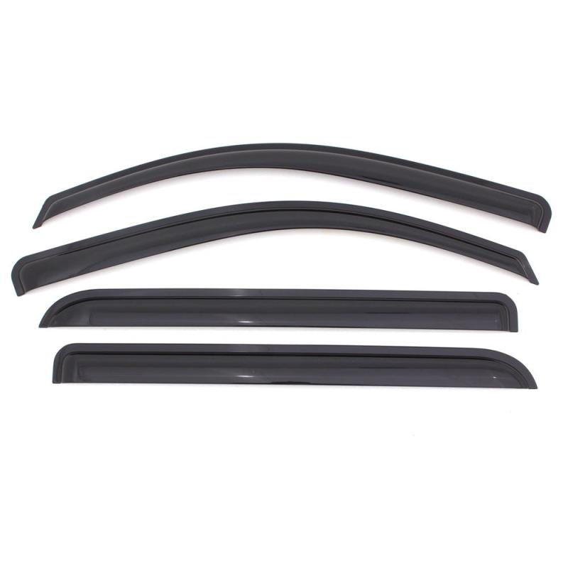 AVS 00-07 Ford Focus ZX4 Ventvisor Outside Mount Window Deflectors 4pc - Smoke - 94736