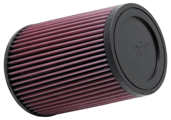 K&N Universal Rubber Filter 3.75in FLG x 5.375in Base x 5.375in Top x 7in Height - RU-3530 by K&N Engineering - front view