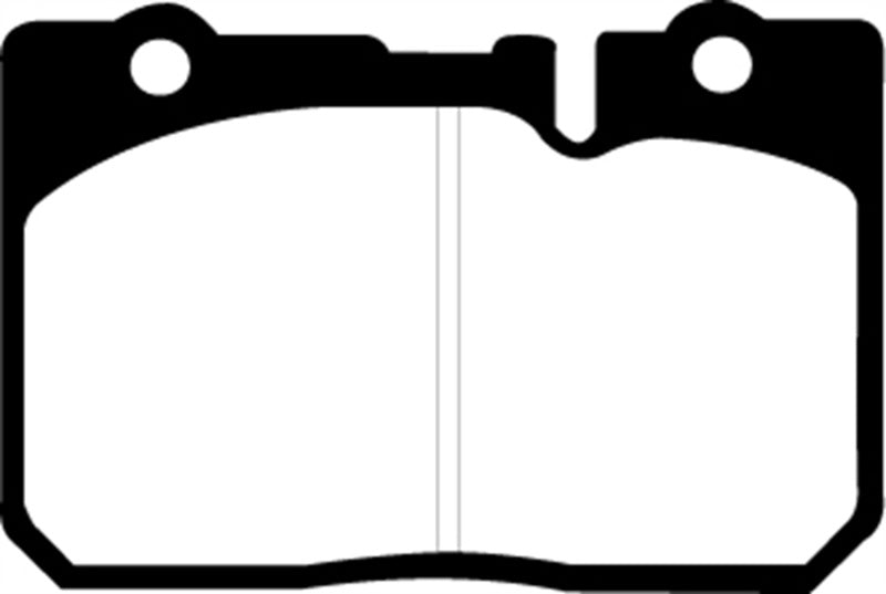 EBC 95-00 Lexus LS400 4.0 Redstuff Front Brake Pads - DP31154C