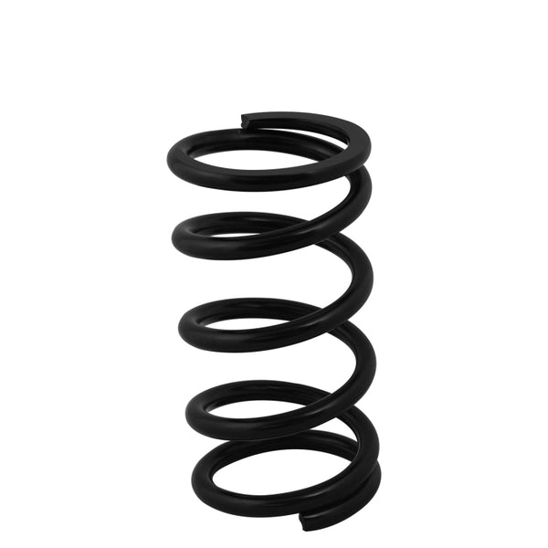 QA1 2-1/2in ID High Travel Spring - 6in Length x 700lbs/in - Black Powder Coated - 6HT700B by QA1 - front view
