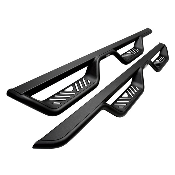 Westin 18-22 Jeep Wrangler JL Unlimited Outlaw Nerf Step Bars - 20-14065 for 2018-2025 Jeep Wrangler - front view