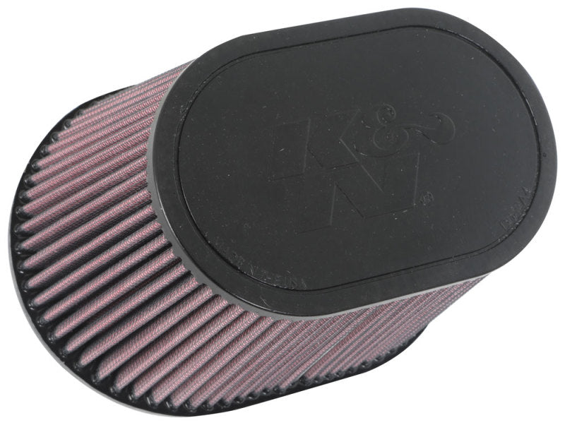 K&N Universal Rubber Filter 6.25in x 4in Oval FLG / 7.375in x 5.5in Base / 6.25in x 4in Top / 5in H - RU-1001 by K&N Engineer