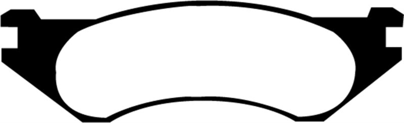EBC 98-02 Dodge Ram Van B1500 Yellowstuff Front Brake Pads - DP41306R