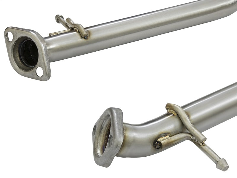 aFe Takeda 16-17 Lexus RC 200T 2.0L (t) 2in. SS Axle-Back Exhaust System w/Polished Tips - 49-36037-P