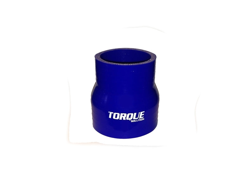 Torque Solution Transition Silicone Coupler: 2 inch to 2.5 inch Blue Universal - TS-CPLR-T225BL