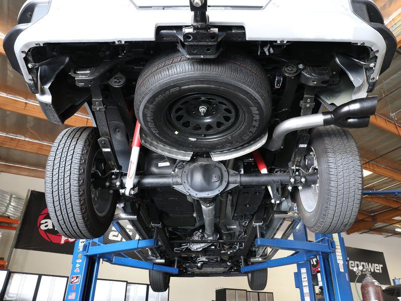 aFe Rebel XD Series 3in 304SS DPF-Back 20-21 GM Trucks L6-3.0L (td) LM2 - Dual Black Tip - 49-34129-B