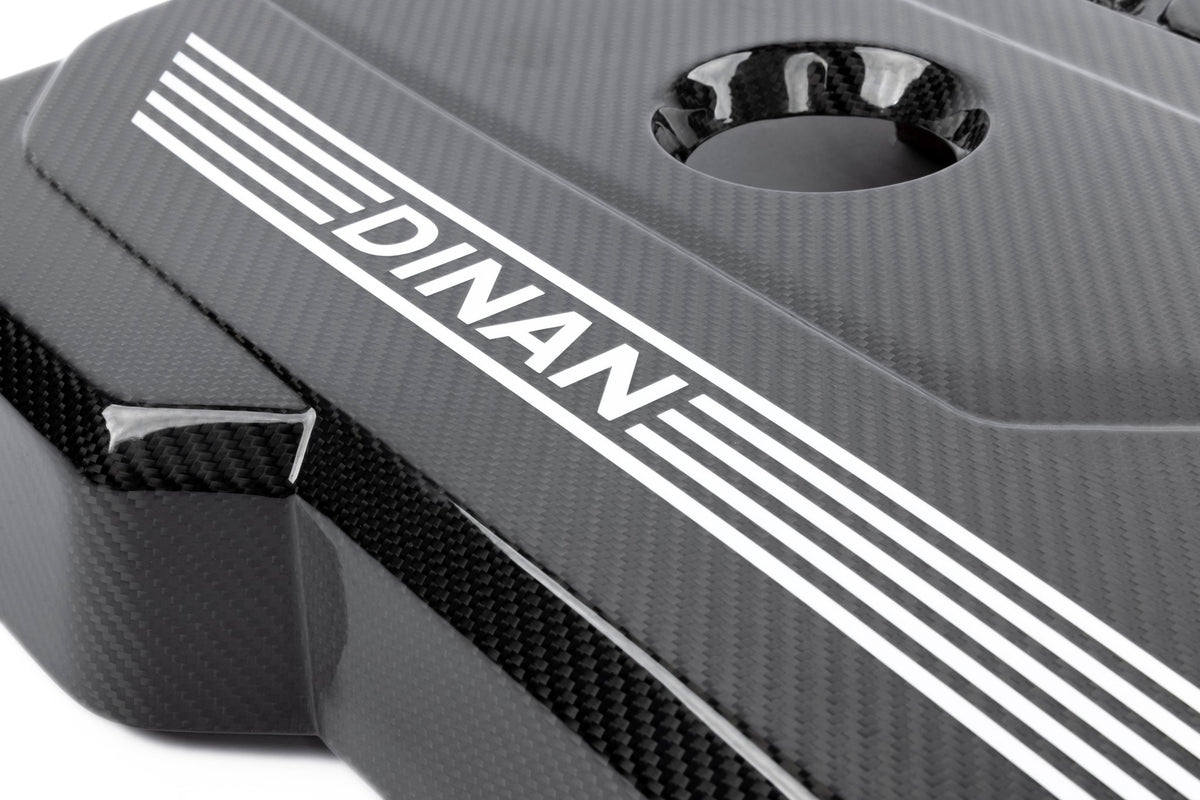 Dinan - Gloss Carbon Fiber Engine Cover - 2020-2026 BMW B58D - D590-0003