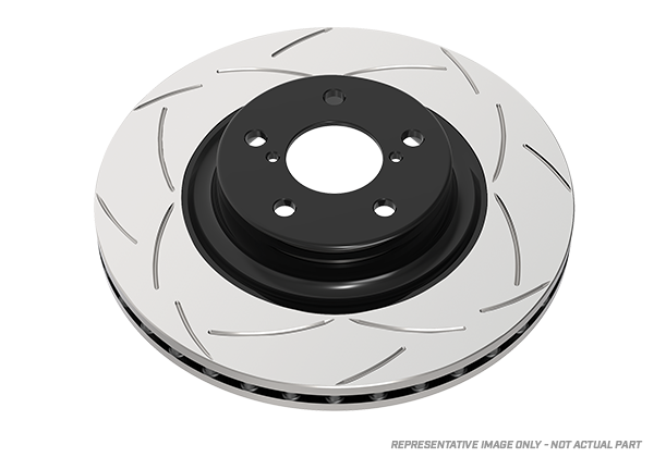 DBA 06-11 Honda Civic / 02-06 Acura RSX (Excl S-Type) Front Slotted Street Series Rotor - DBA2615S