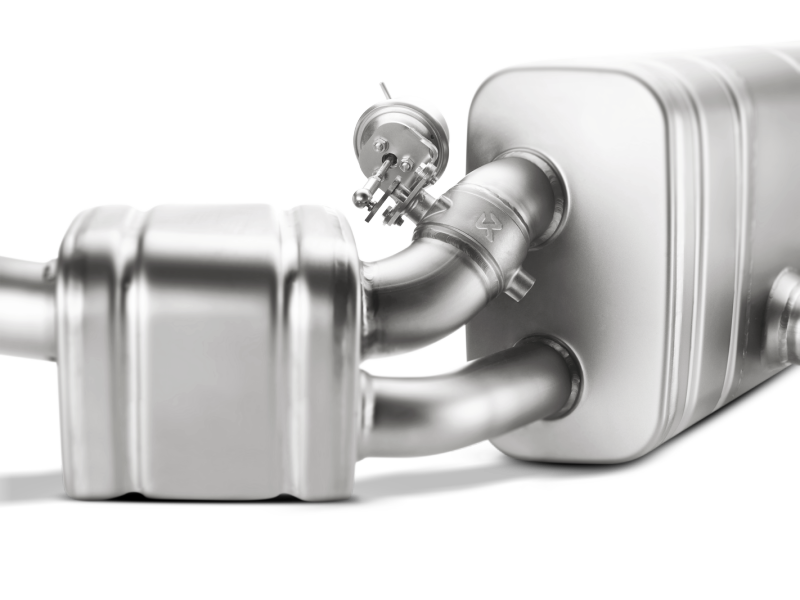 Akrapovic 12-15 Porsche Boxster (981) Slip-On Line (Titanium) w/ Titanium Tips - S-PO981SO-HT/1