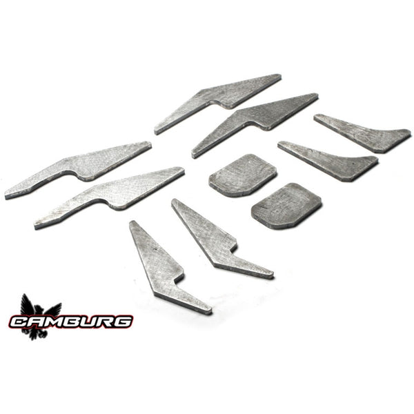 Camburg 98-12 Ford Ranger 2wd Frame Gusset Kit - CAM-130005 for 1998-2011 Ford Ranger - front view