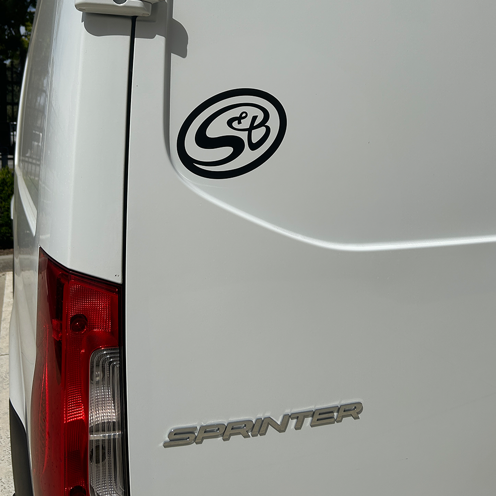 S&amp;B Logo Premium 3M Decal (6&quot; x 7&quot;) - AM0029-02
