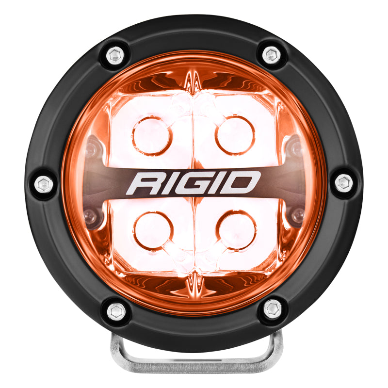 Rigid Industries 360-Series 4in LED Off-Road Spot Beam - RGBW (Pair) - 36402