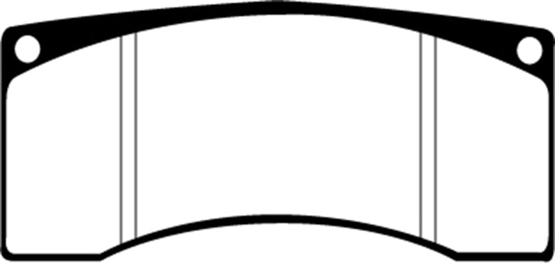 EBC Ford Saleen Mustang Alcon front calipers Bluestuff Front Brake Pads - DP5016NDX