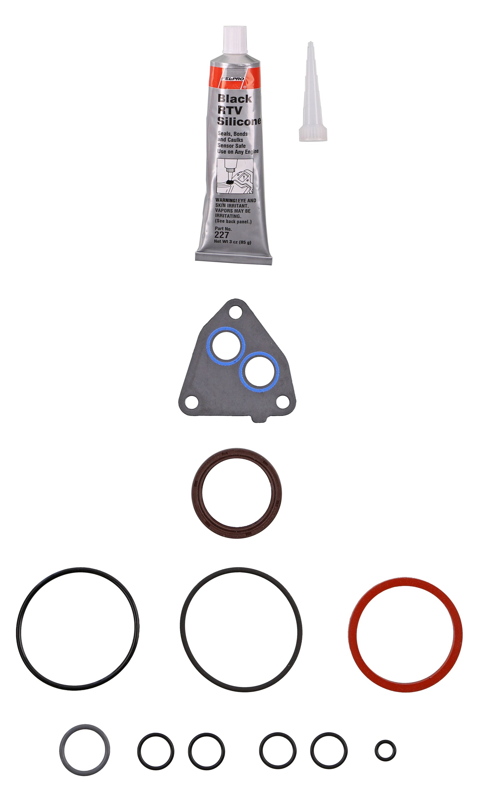 Fel-Pro INFINITI G37 TCS 46242 Engine Timing Cover Gasket Set - TCS46242 for 2007-2013 INFINITI G - front view
