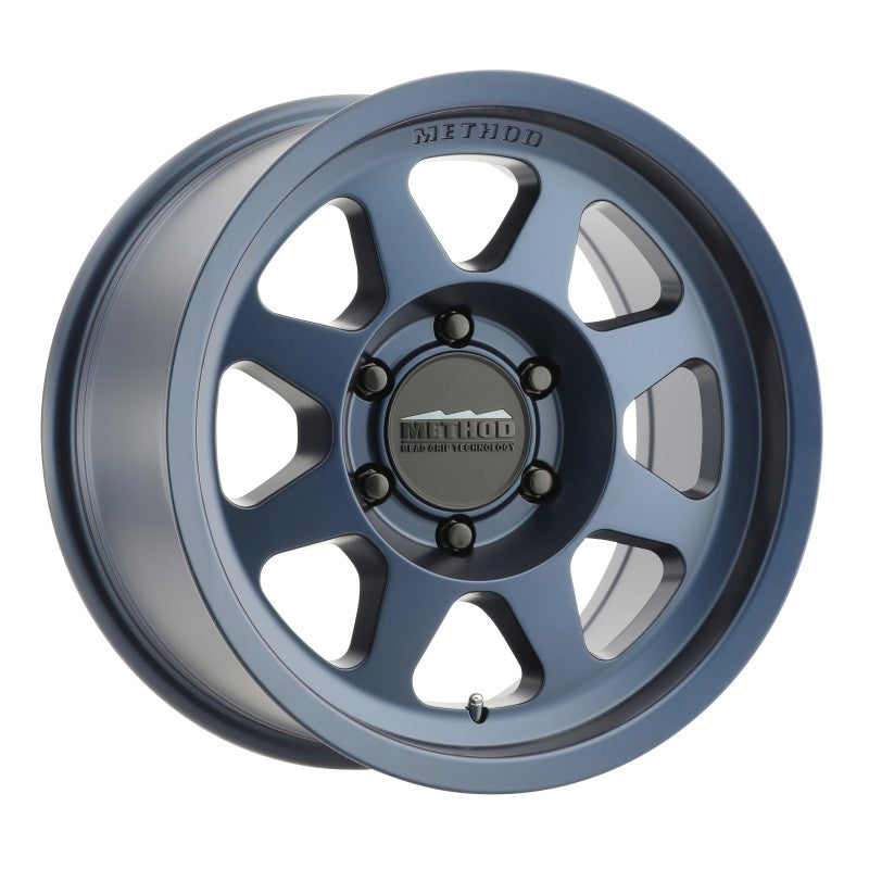 Method MR701 17x8.5 0mm Offset 6x5.5 106.25mm CB Bahia Blue Wheel - MR70178560600