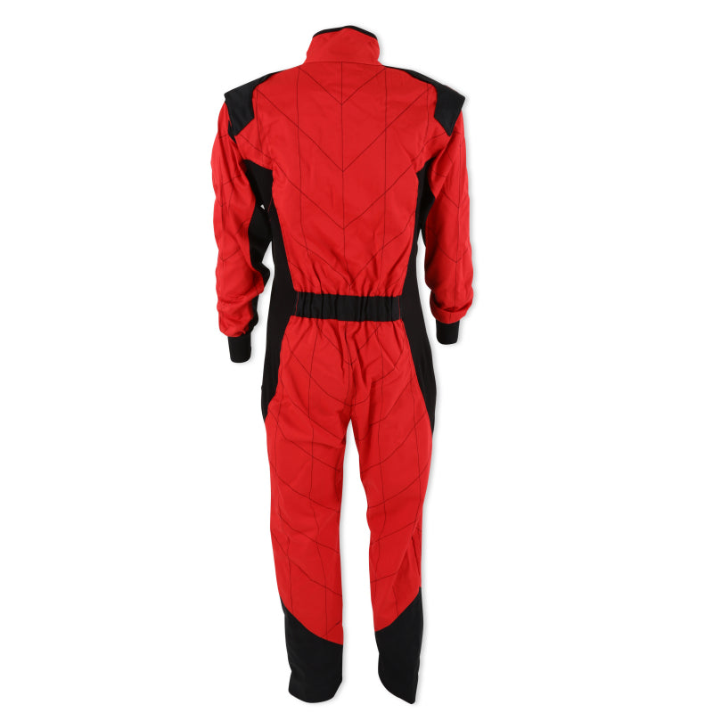 RaceQuip Red Chevron-1 Suit - SFI-1 XL - 130916RQP