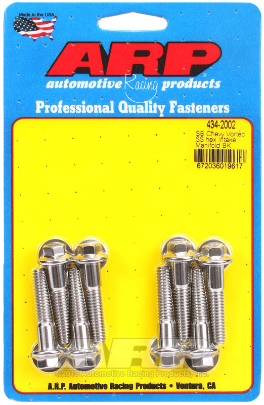 ARP SB Chevy Vortec SS Hex Intake Manifold Bolt Kit - 434-2002