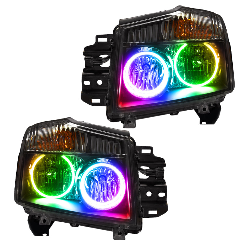 Oracle 08-15 Nissan Titan SMD HL - ColorSHIFT w/o Controller SEE WARRANTY - 7173-334