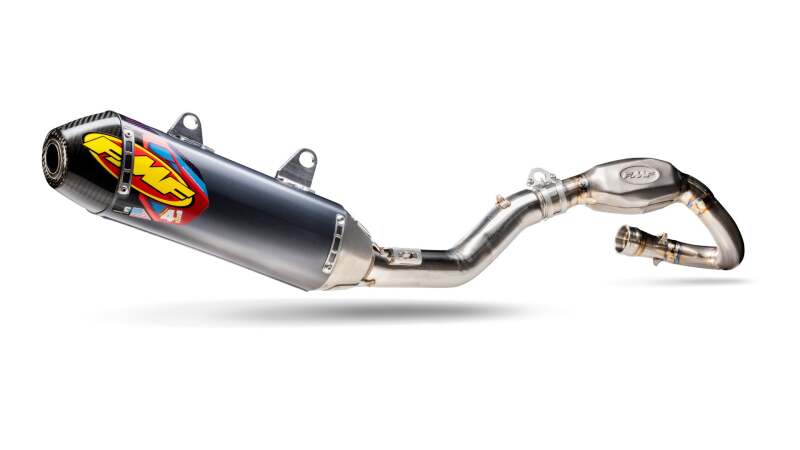FMF Racing DUCATI DESMO450 MX EDX 26 ALUM F-4.1 RCT SYS W/SS M-BOMB HEADER - 045715 - front view
