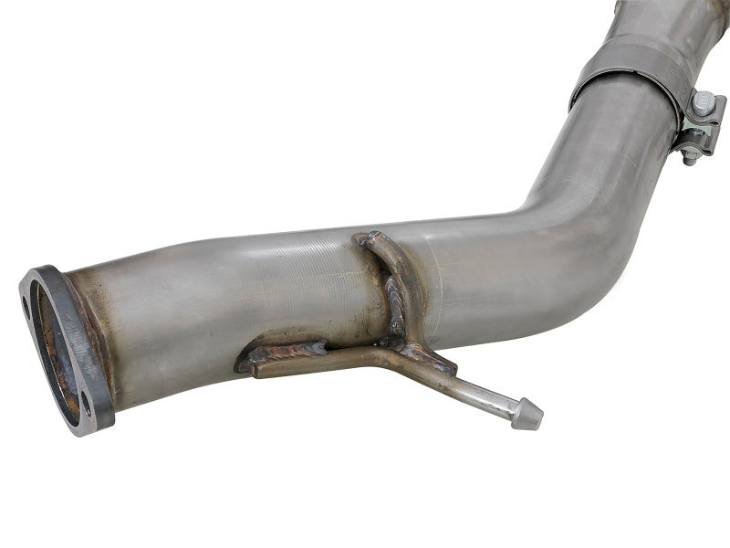 aFe Takeda 3-2.5in 304SS Axle-Back Exh Sys w/Blue Flame Tip 2018 Hyundai Elantra GT Sport I4-1.6L(t) - 49-37002-1L