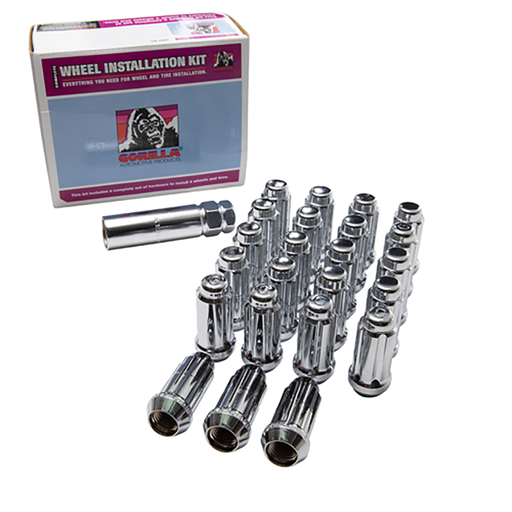 Gorilla Automotive - 23-pk 14-1.50 Jeep Spline Wik+locks CHR - KJPSL-14150GR