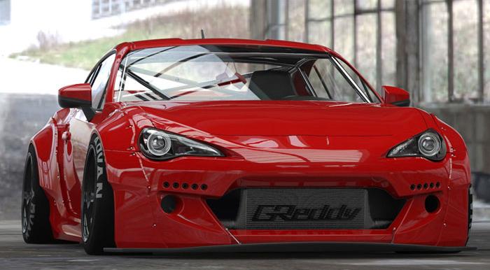 GReddy 13+ Scion FR-S Version 2 Greddy X Rocket Bunny 86 Aero Front Bumper Grill Mesh Only - 17010239