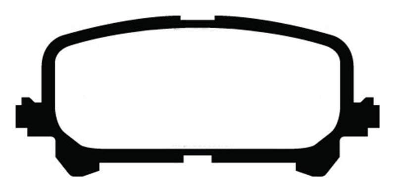 EBC 14+ Acura MDX 3.5 Greenstuff Rear Brake Pads - DP63025