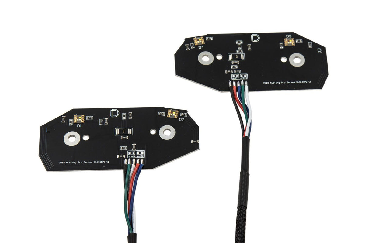 Diode Dynamics 13-14 Ford Mustang RGBW DRL LED Boards - DD2006