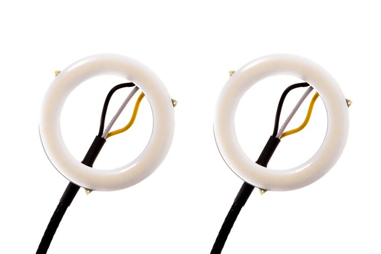 Diode Dynamics Halo Lights LED 90mm Switchback (Pair) - DD2062